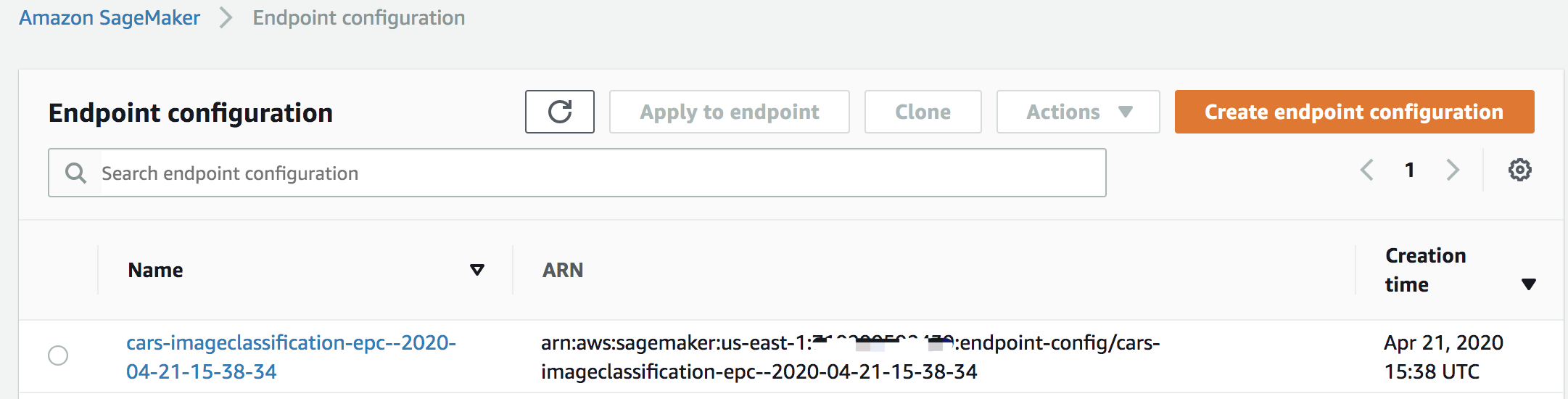 Inference-Endpoint-configuration