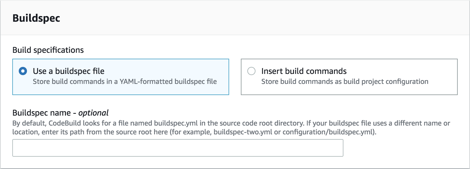 codebuild-buildspec