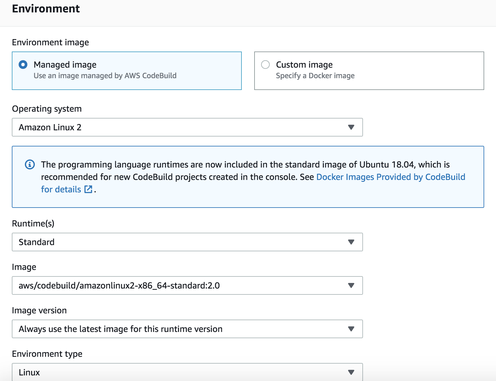 codebuild-environment